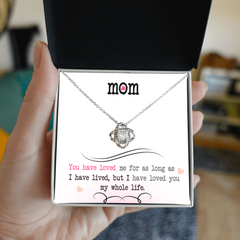 My Whole Life - Love Knot Necklace